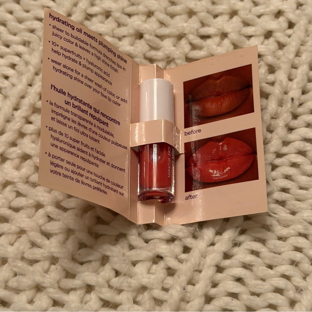 Tarte Maracuja Juicy Plumping Lip Oil Mini - Picture 2 of 3